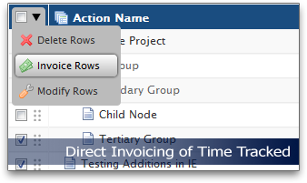 Direct Invoicing of Tracked Time | wbTeamPro Project Management for WHMCS